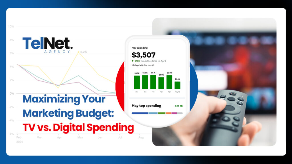 Maximizing your marketing budget tv vs digital spending.