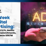 Digital advertising news covering 2026 upfront spending, Netflix ad growth, Meta’s $567M ruling, and Google AI ad tools
