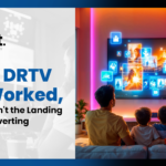 DRTV landing page optimized for TV ad traffic with clear offer, CTA, product visuals, and trust signals